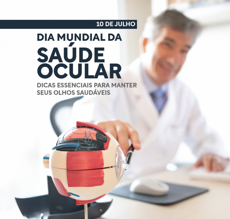 10 de Julho – Dia Mundial da Saúde Ocular – Cuide da sua visão!